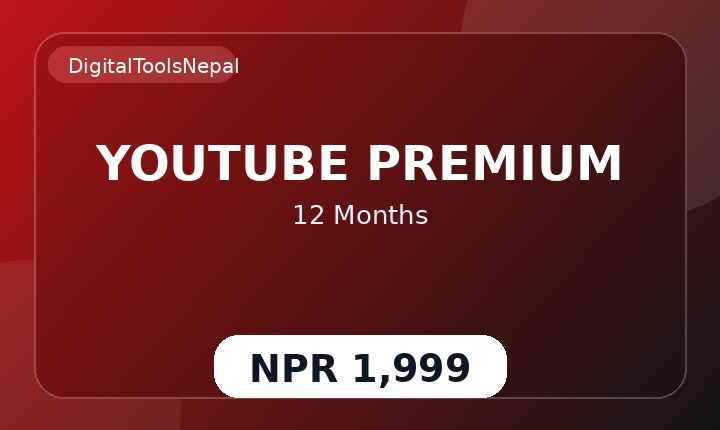 YouTube Premium 12 Months